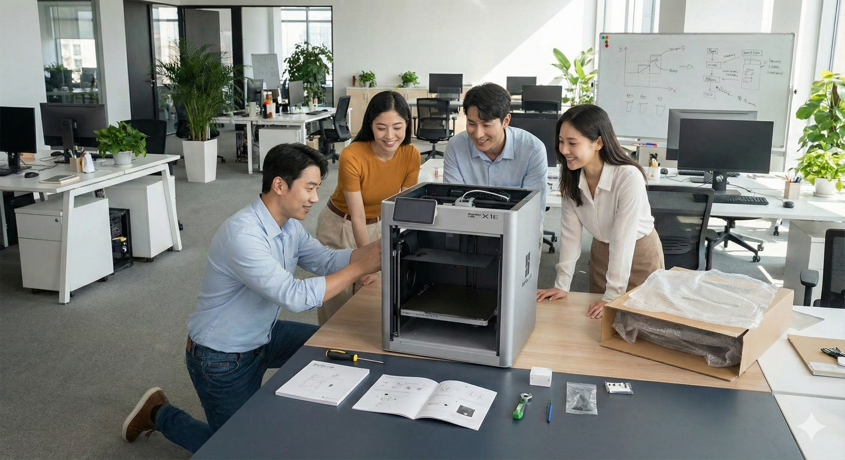 소상공인 단체 사진